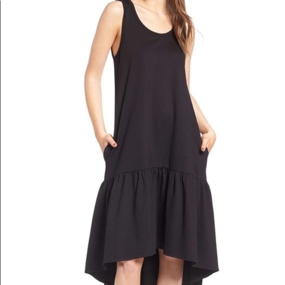 NEW Flowy Sundress Midi Dress Pockets Like The Row - Picture 4 of 8